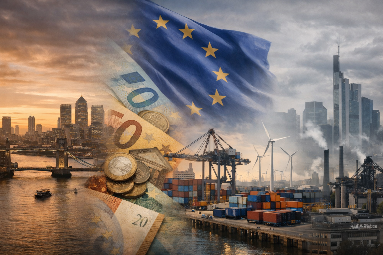Europe bulletin: UK inflation cools, EU carbon rules tighten, Germany’s confidence stumbles