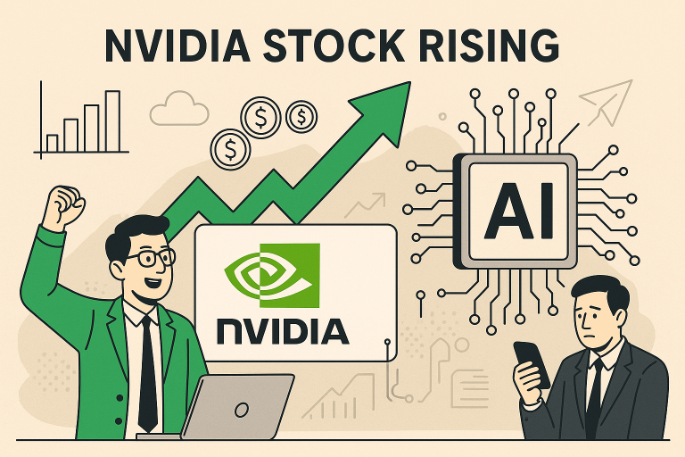 Why Nvidia stock is bucking the general trend today