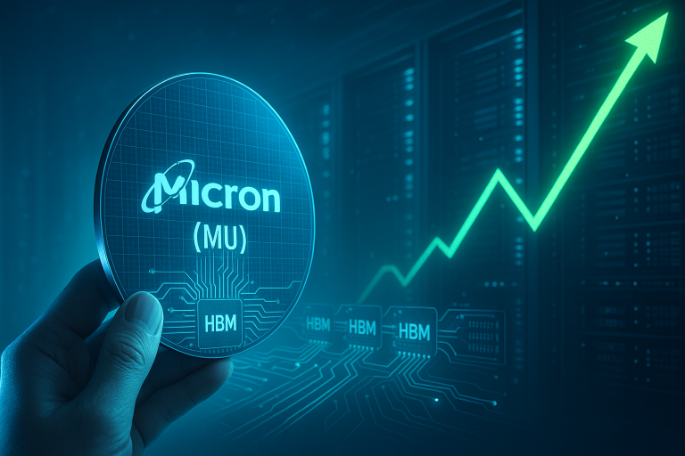 Why is Micron stock surging nearly 7% on Wednesday?