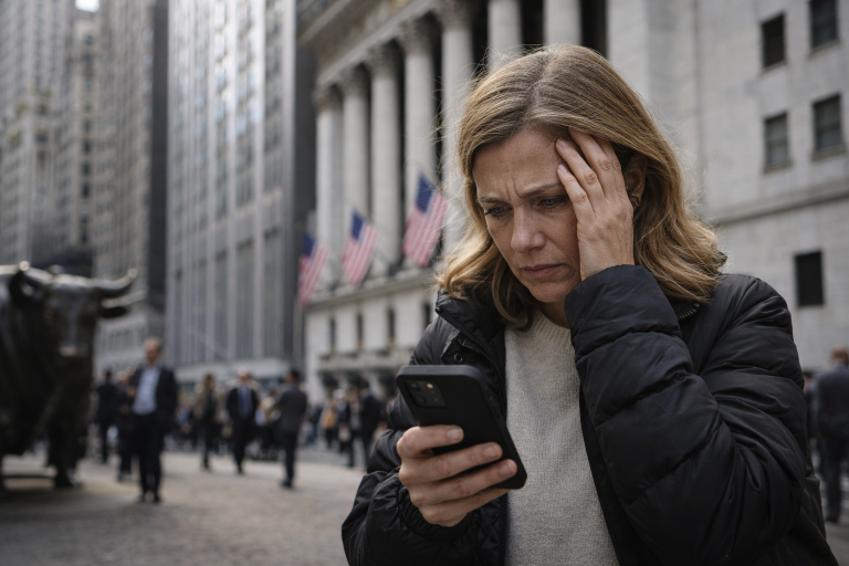 Dow Jones falls 300 points as oil surge, Iran war fears rattle markets